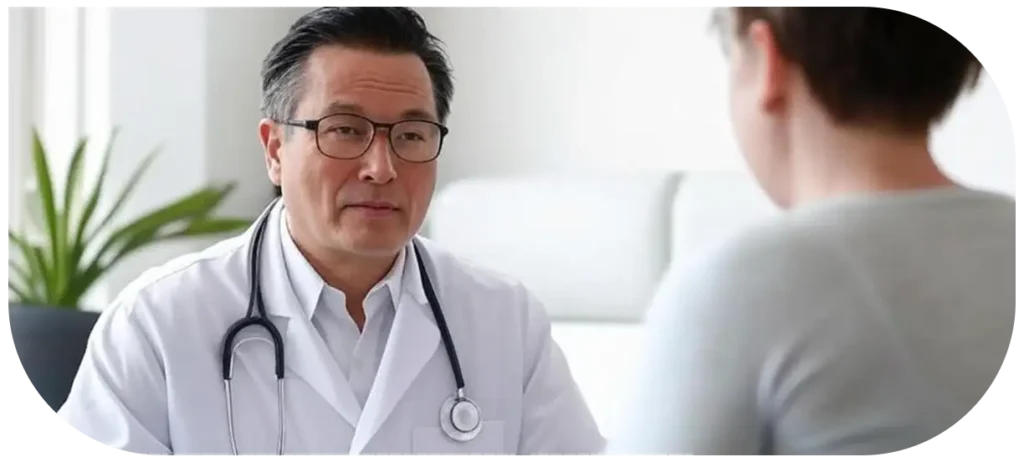 Personalized weight loss consultation with medical experts at a med spa, focusing on sustainable results without extreme diets