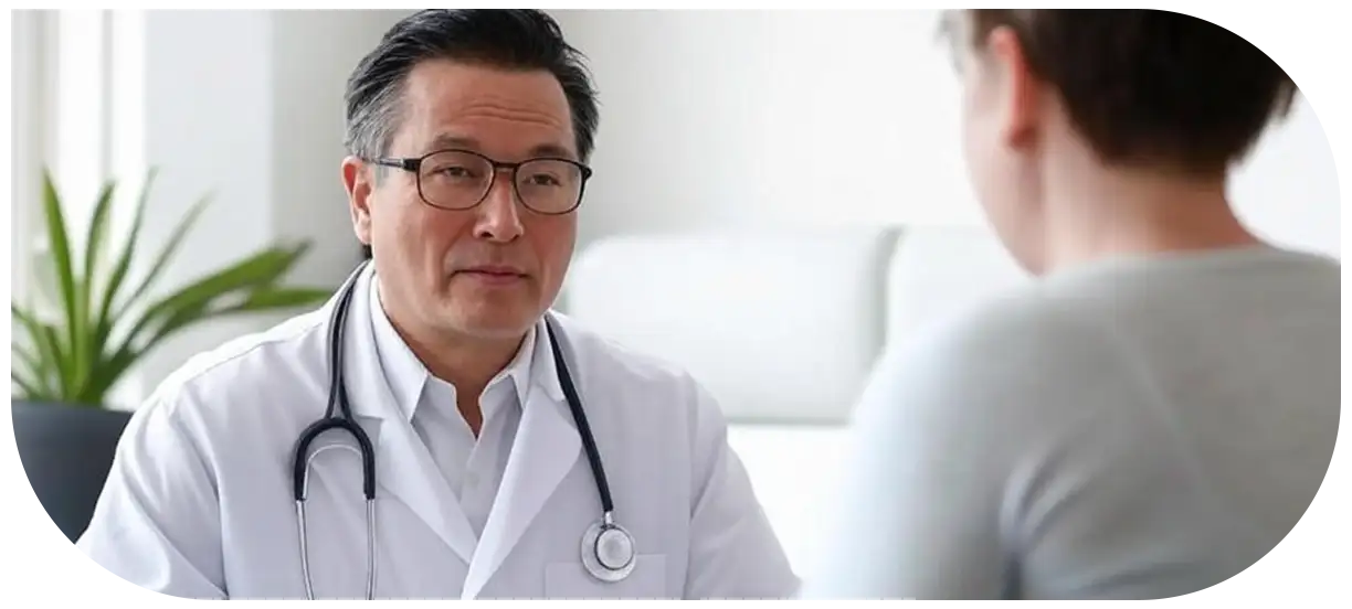 Personalized weight loss consultation with medical experts at a med spa, focusing on sustainable results without extreme diets