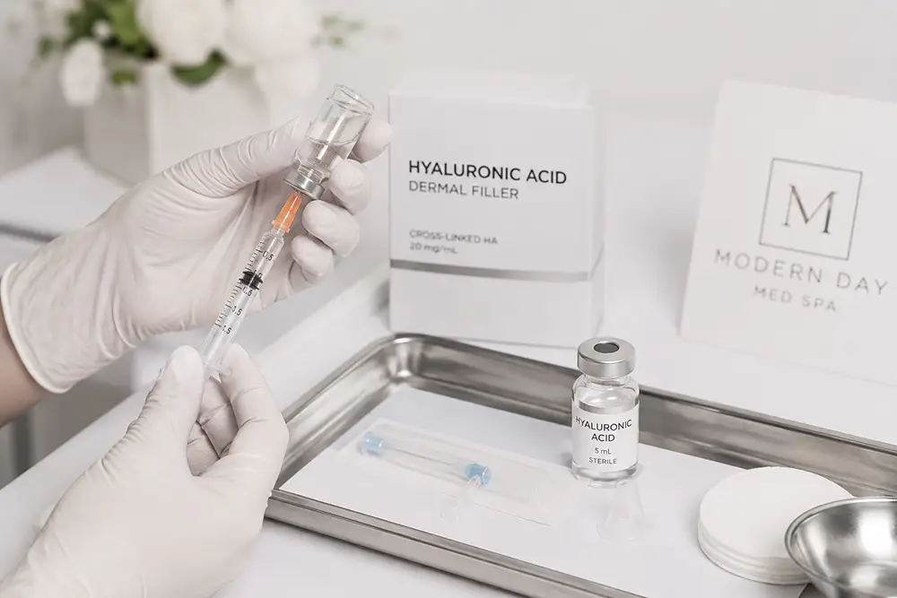 Hyaluronic acid lip fillers Franklin Park IL — FDA-approved dermal fillers
