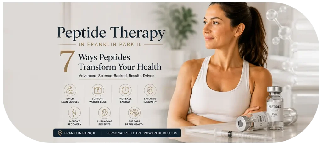 peptide therapy in Franklin Park IL consultation Modern Day Med Spa specialist