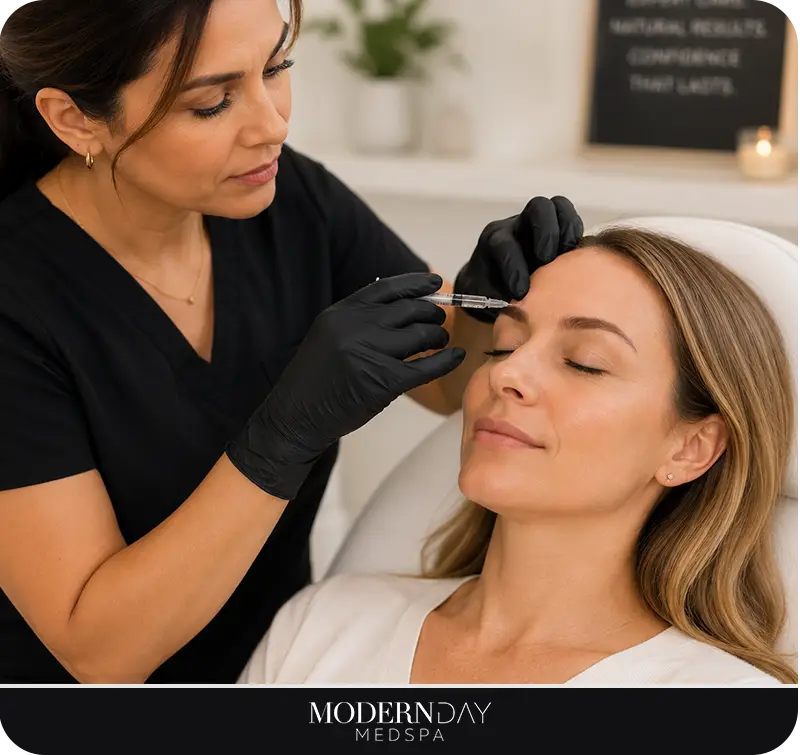 Botox cost in the Chicago suburbs expert injector Modern Day Med Spa Franklin Park IL