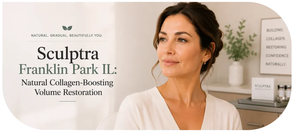 Sculptra Franklin Park IL collagen volume restoration Modern Day Med Spa
