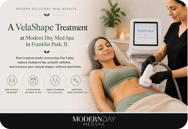 VelaShape Franklin Park IL body contouring treatment Modern Day Med Spa