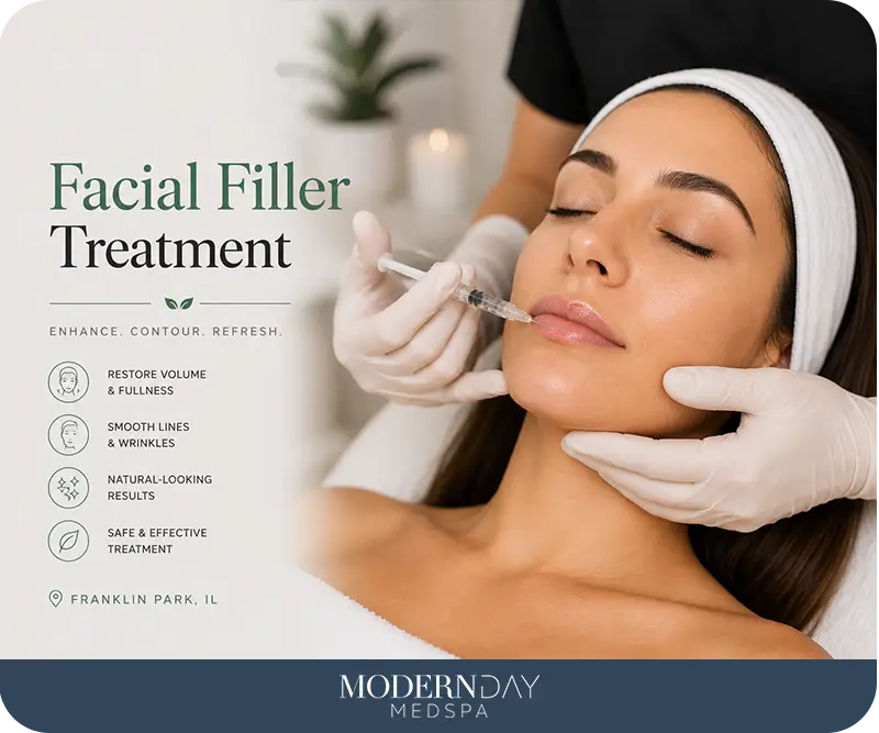 facial filler Franklin Park IL treatment Modern Day Med Spa