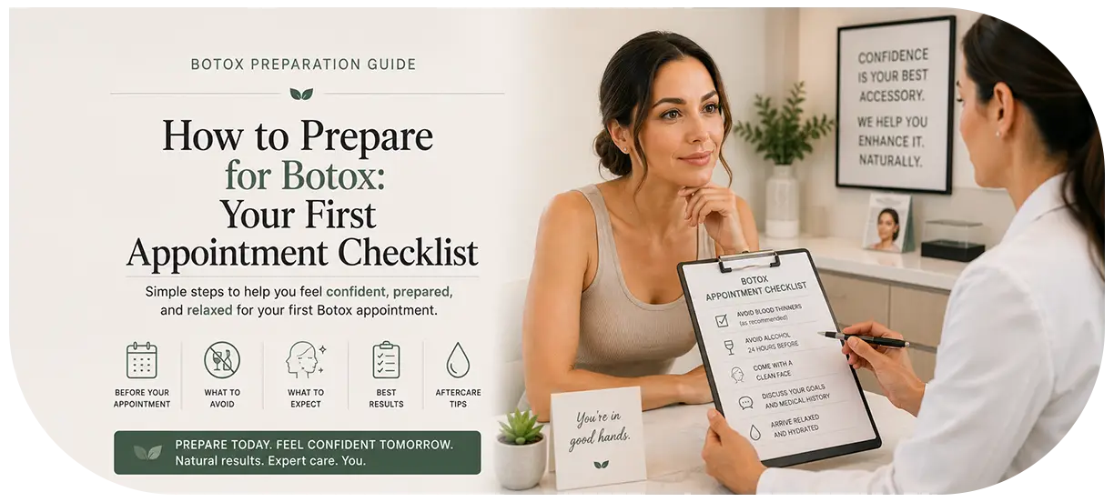 how to prepare for Botox first appointment