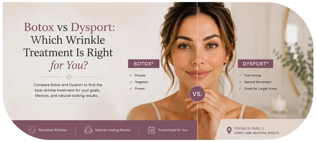 Botox vs Dysport Which Wrinkle Treatment Is Right for You