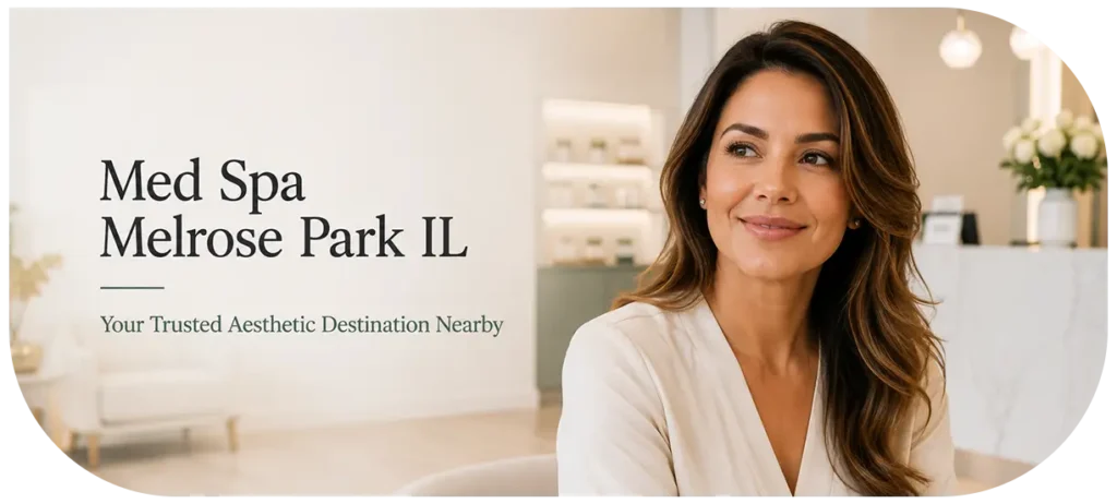 Med Spa Melrose Park IL aesthetic consultation and skin wellness at Modern Day Med Spa near Melrose Park IL.