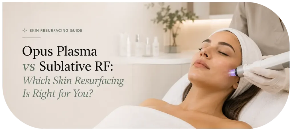 Opus Plasma vs Sublative RF, Which Skin Resurfacing Is Right for You