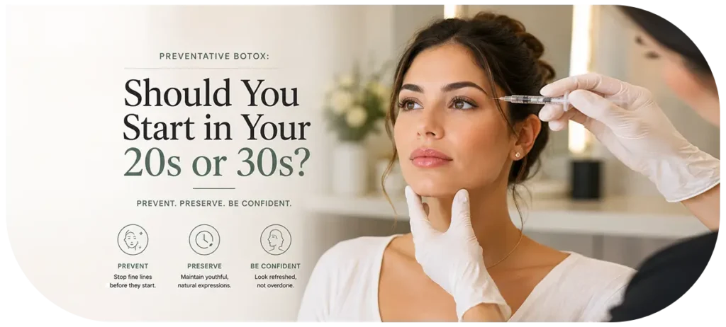 Preventative Botox Should You Start Botox in Your 20s or 30s