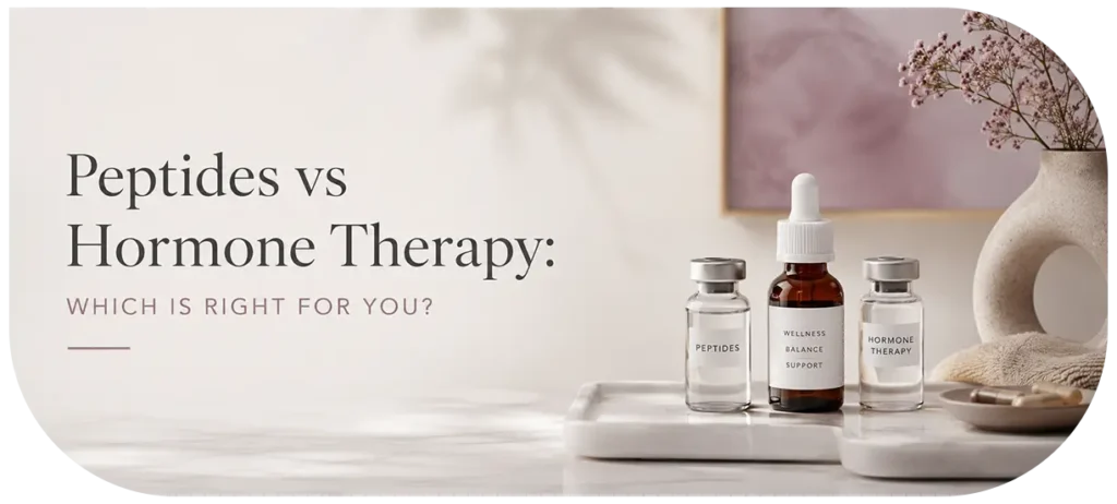 eptides vs Hormone Therapy Which Is Right for You