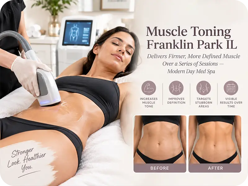 muscle toning Franklin Park IL results definition Modern Day Med Spa