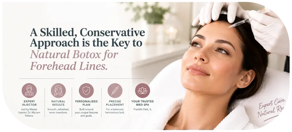 Botox for Forehead Lines, Smooth, Natural Results