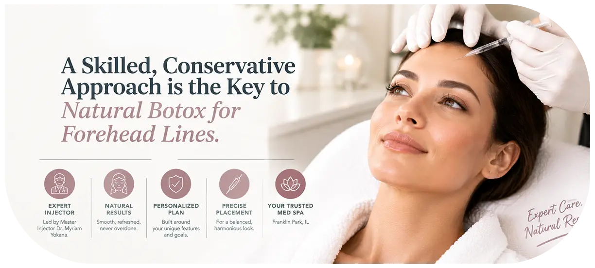 Botox for Forehead Lines, Smooth, Natural Results