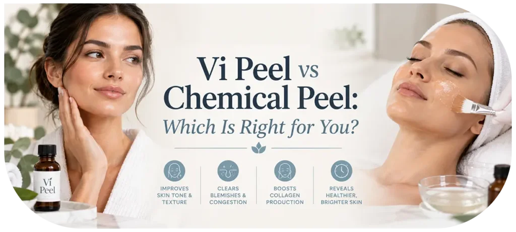 Vi Peel vs Chemical Peel, Which Is Right for You